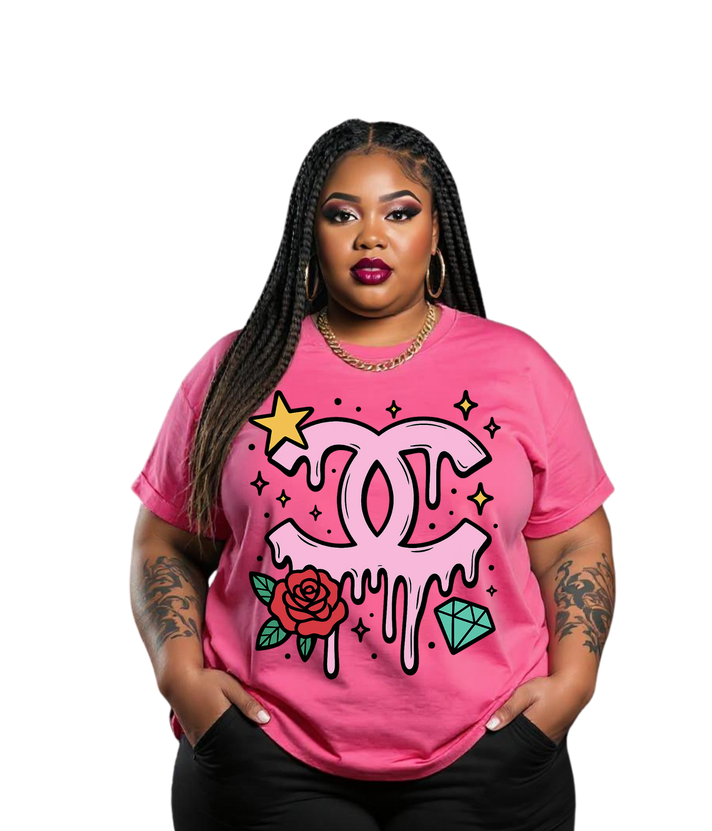 Designer Drip Tee