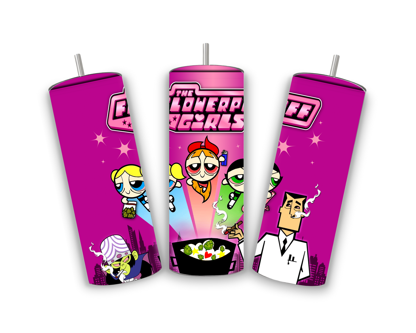 Flowerpuff Girls Tumbler