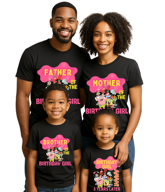 Birthday Shirt for Kids – Matching Family & Friends Set