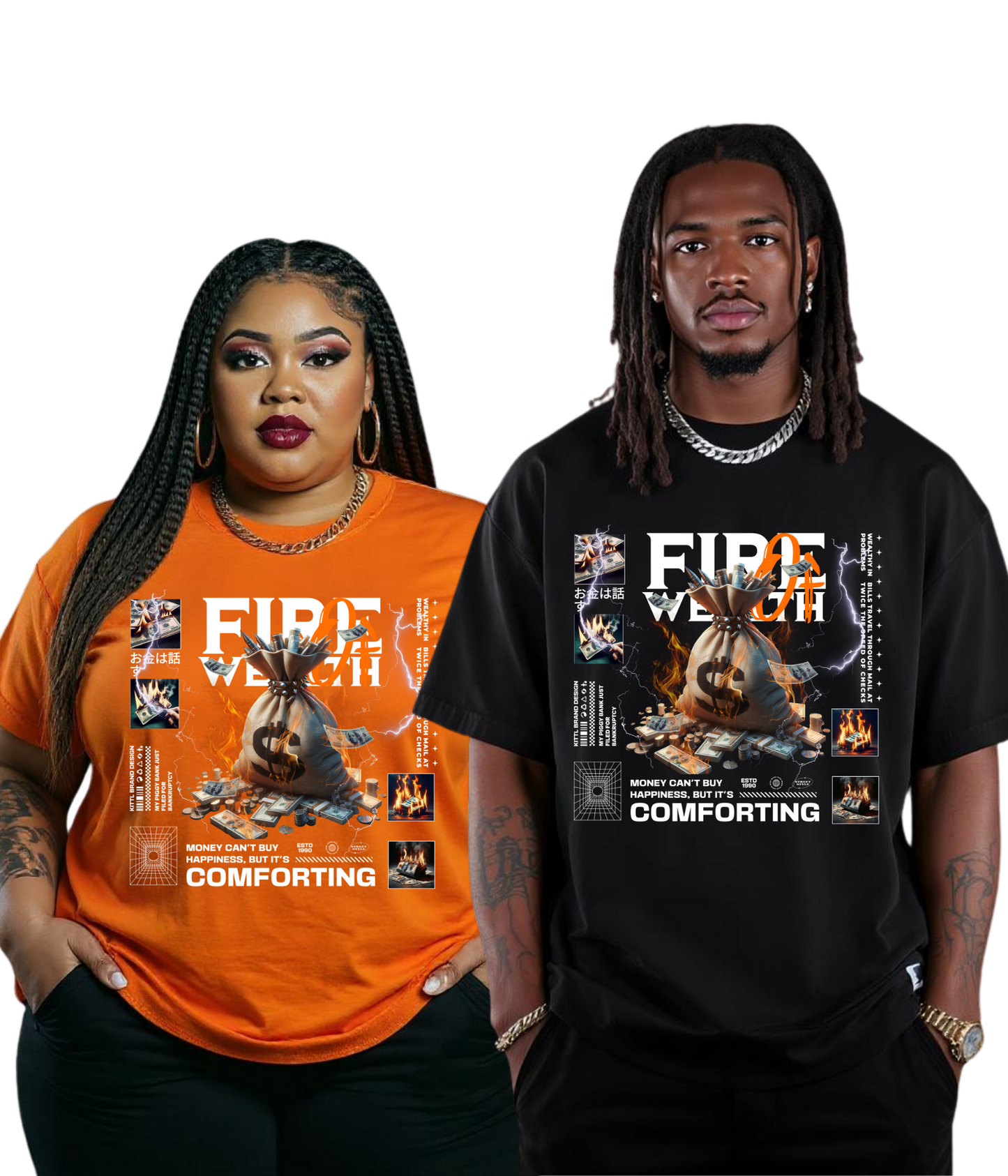 Fire & Fortune Tee