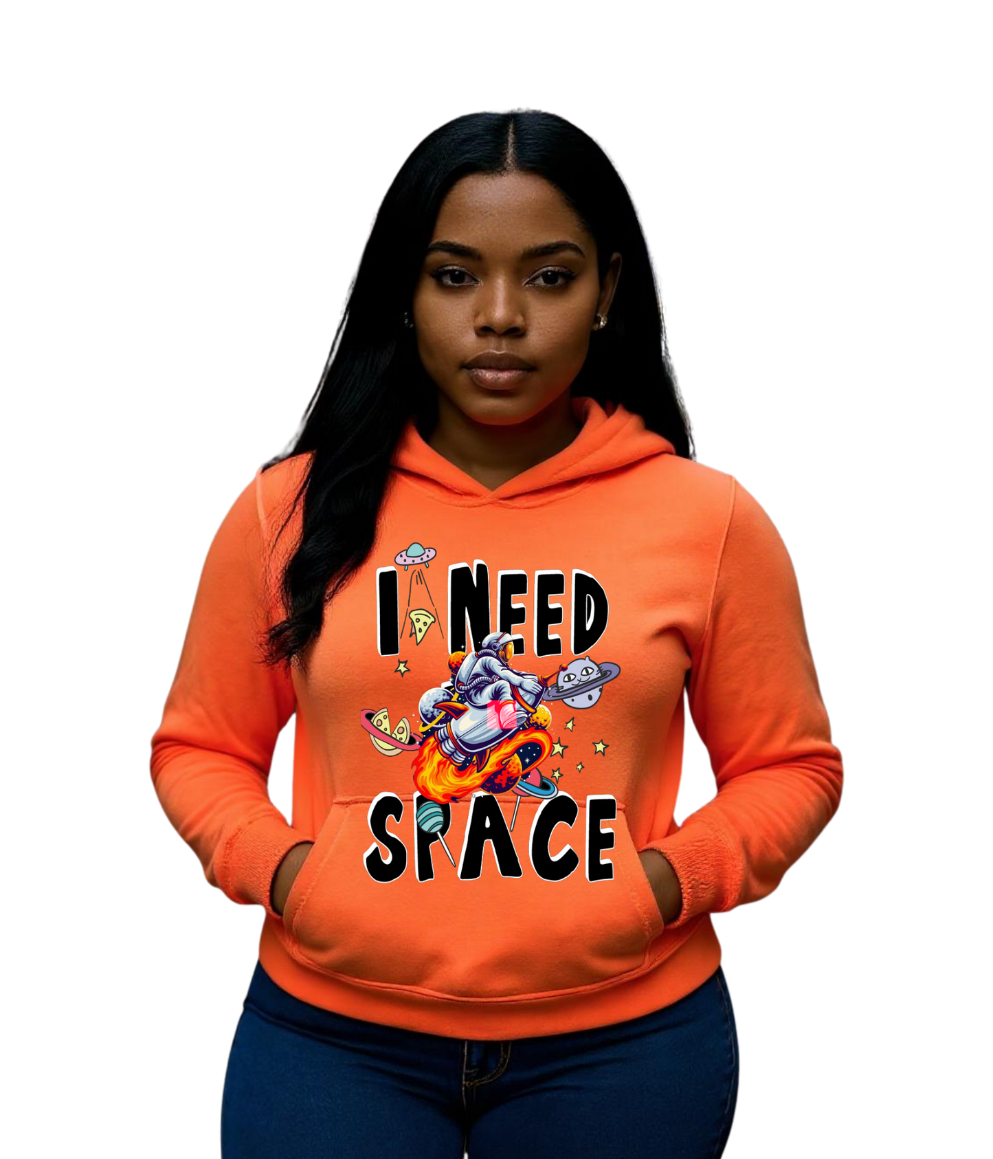 Space Needed Hoodie