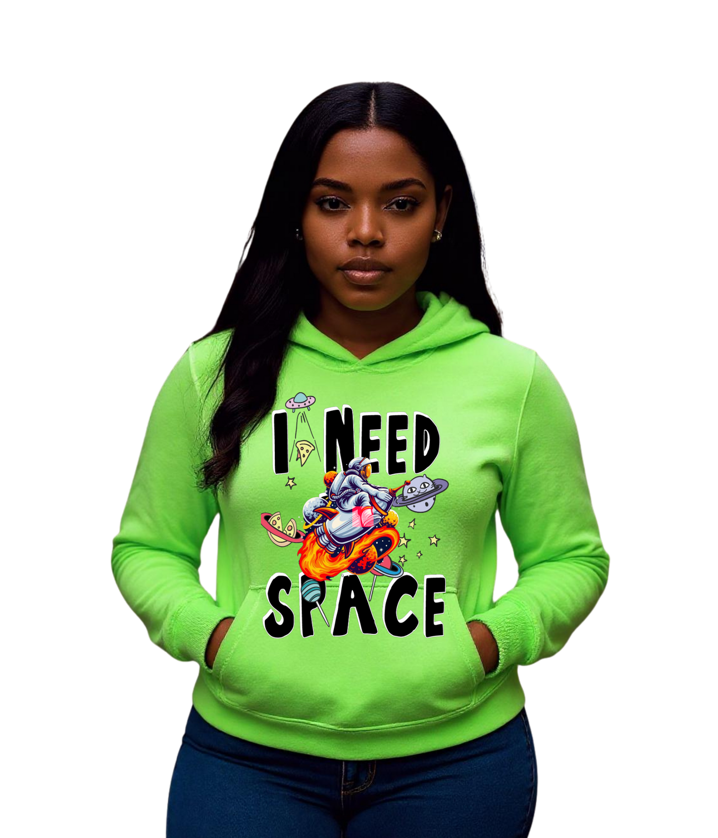 Space Needed Hoodie