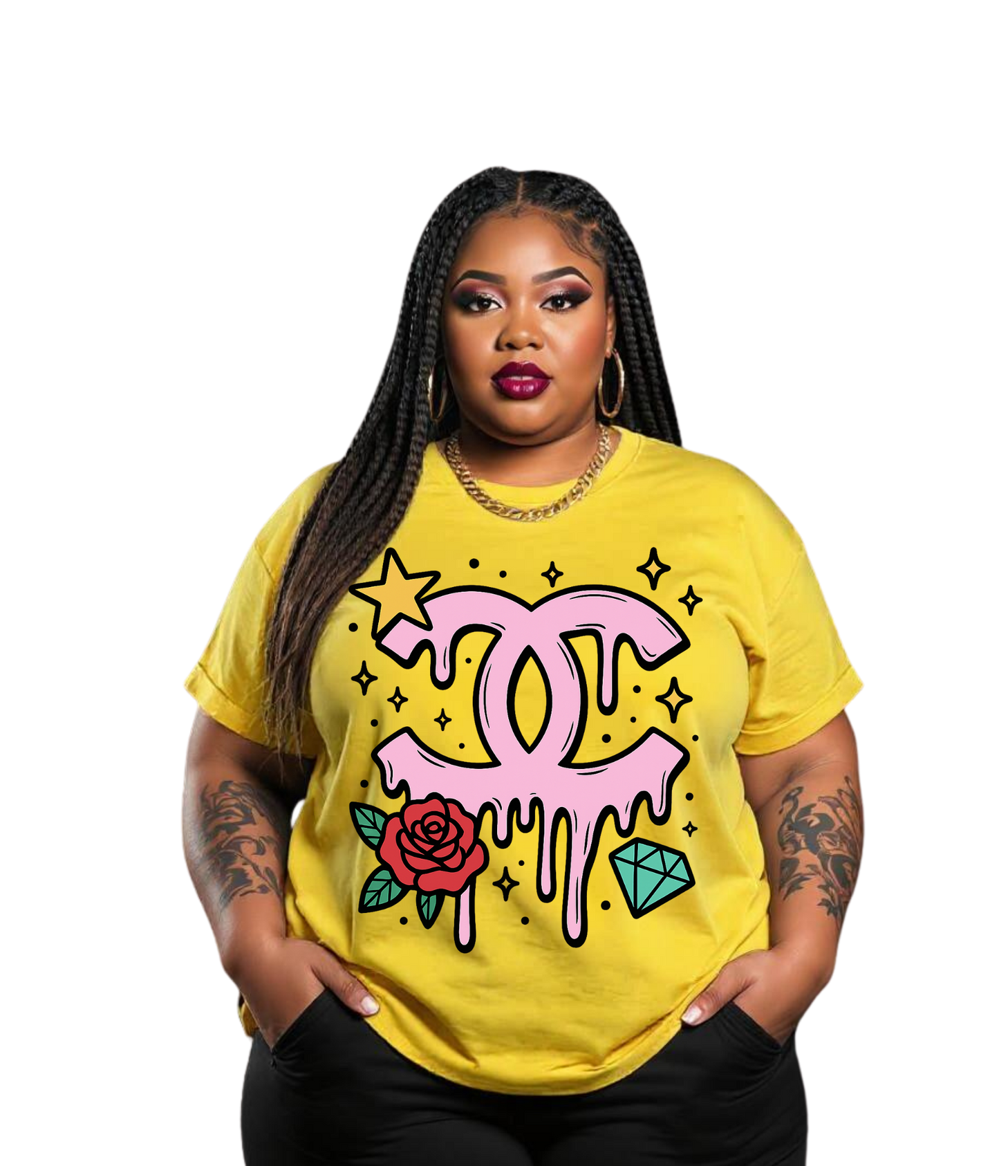 Designer Drip Tee