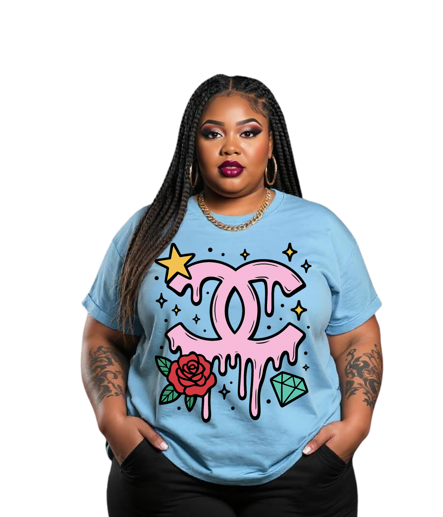 Designer Drip Tee