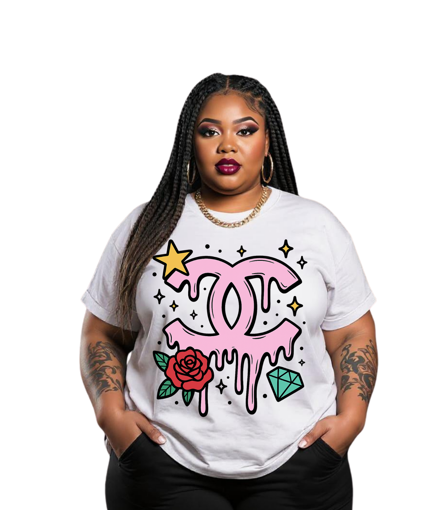 Designer Drip Tee